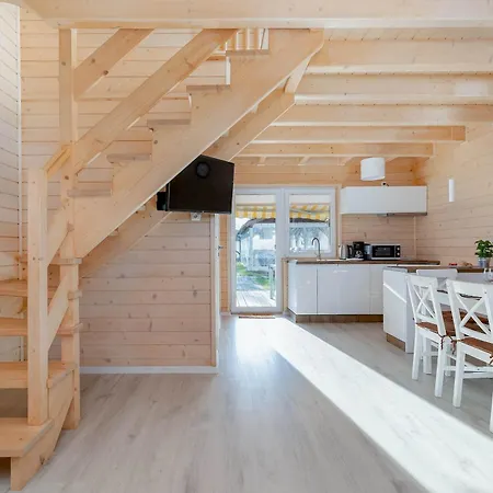 Drewniane Wakacyjne Domki W Urokliwej Okolicy By Noclegi Renters Grzybowo  Exterior photo
